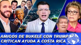 Amigos de Bukele en Gabinete Trump Opositores critican quotInvasión Militar” en Costa Rica [upl. by Dnomed]