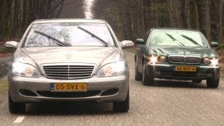 Klokje Rond  Jaguar XJ VS Mercedes Sklasse [upl. by Paten585]