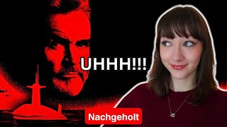 Das erste Mal JAGD AUF ROTER OKTOBER 1990 im Jahr 2024 sehen  Nachgeholt Kritik [upl. by Noissap]