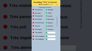 Shorter Words in French french easyfrench [upl. by Laurette]