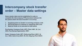 Intercompany Stock Transport Order  Master Data Settings [upl. by Setsero795]