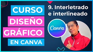 Curso DISEÑO GRÁFICO en CANVA  9 Composición tipográfica [upl. by Thielen]