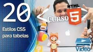 Curso de HTML5  20  Estilos CSS para Tabelas em HTML5  by Gustavo Guanabara [upl. by Stig878]