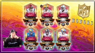 ALL NFL HONORS ICONIC MASTER GAMEPLAY MADDEN MOBILE 22 NFL HONORS MVP amp MORE [upl. by Jp292]