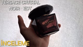 Versace Crystal Noir EDT  En iyi kadın parfümleri [upl. by Nohtanoj]