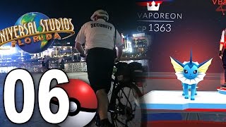 Pokemon GO  Part 6  STOPPED BY SECURITY AT UNIVERSAL STUDIOS [upl. by Mitinger191]