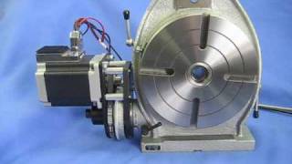 8quot Motorized Rotary Table horizontalvertical [upl. by Ireva]