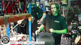 Ashton DA30 Electric Drum Kit Amp Review  The Drum Shop Derringers Music [upl. by Aiset]