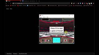 How To Play Hover 1995 Windows 95 Game On Windows 10 [upl. by Thor]