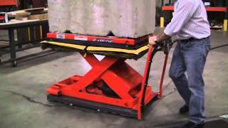 Air Bearing Platform with Scissor Lift [upl. by Strang]