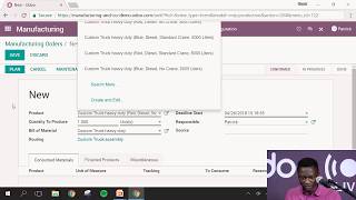 Odoo Manufacturing  Production Planning and Shop Floor Management [upl. by Jarret]