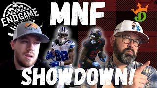 NFL DFS DraftKings Showdown Picks LIVE Strategy TexansCowboys Monday Night Football Lineups [upl. by Poirer471]