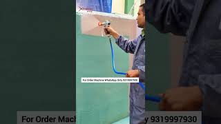 Consistent Spray Pattern With Airless Sprayer Machine paintsprayer airless paintspraygun spray [upl. by Debbee]