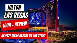 Las Vegas Hilton at Resorts World Full Tour  The Best Hilton Rooms In The World [upl. by Trisa]