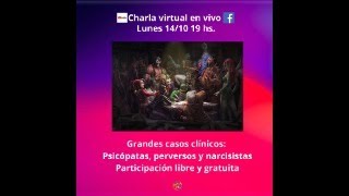 Grandes casos clínicos Psicópatas perversos y narcisistas [upl. by Asum]