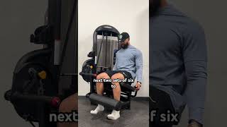 I Tried CBum’s Leg Day fiftonfitness cbum legday [upl. by Tingey948]