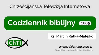 Codziennik biblijny Słowo na dzień 29 października 2024 r [upl. by Rayburn]