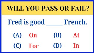 English Grammar Test  Can You Score 3535 [upl. by Aztinay803]