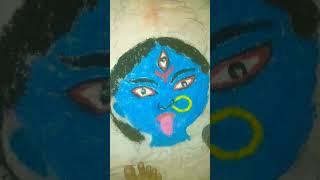 Kali chaudas special✍️🎨kalimaarangoli artist roshniramavat viralshorts rangolilovers [upl. by Bethesde]