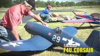 Spotlight Top Flite® Giant Scale F4U Corsair Gas ARF [upl. by Zohar]