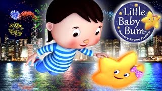 Twinkle Twinkle Little Star  Nursery Rhymes for Babies by LittleBabyBum  ABCs and 123s [upl. by Hajidahk]