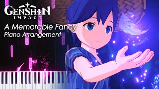 Ruus Song 「A Memorable Fancy」 Genshin Impact Piano Tutorial amp Sheet Music [upl. by Tega399]