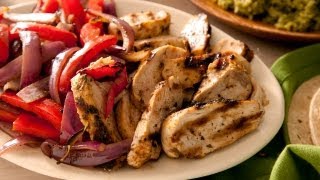 Easy Chicken Fajitas  How to Make The Easiest Way [upl. by Osher]