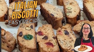 Bake Italian Cherry Nut Biscotti Recipe [upl. by Opportina709]