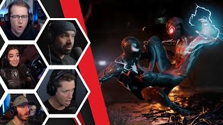 Lets Players Reaction To Miles Fighting Symbiote Peter  Spiderman 2 [upl. by Manup]