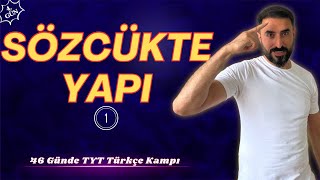 Sözcükte Yapı 1  46 Günde TYT TÜRKÇE Kampı 2024 4Gün [upl. by Neeven]