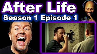 After Life With Ricky Gervais  Season 1 Episode 1 Reactions [upl. by Schapira]