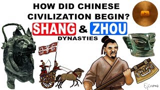 How did Chinese Civilization begin Shang and Zhou dynasties Bronze Age China history explained [upl. by Xirtaeb]