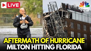 Hurricane Milton LIVE Florida Plans Hurricane Recovery 25 Million Remain Without Power  N18G [upl. by Sievert]