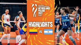 🇨🇴 COL vs 🇦🇷 ARG  Highlights Phase 1  Womens World Championship 2022 [upl. by Menken]