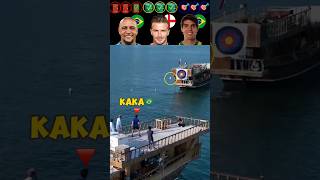 Roberto Carlos VS Beckham VS Kaka 😤🚀 Powerful Shot Challenge [upl. by Orsa240]