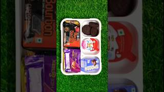 Chocolates Kinder Joy Oreo Jelly Filled Biscuits amp Milkshake Lunch Box Ideas for School 🥰 😋 [upl. by Aliza]