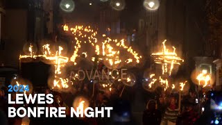 Lewes Bonfire Night 2024 Highlights [upl. by Castillo]