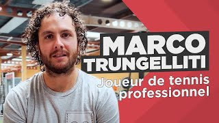 Un joueur de tennis pro de passage à Motion Lab  Marco Trungelliti [upl. by Roseline890]