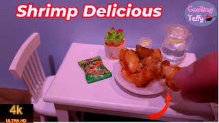 How To Cooking  Shrimp in sauce with potato  CookingTeffy 4k minicooking [upl. by Shute]