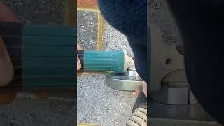 Always dust extract when grinding out mortar homeimprovement [upl. by Reppart]