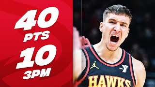 Bogdan Bogdanovic Makes Hawks Franchise HISTORY 👀  December 11 2023 [upl. by Rella]