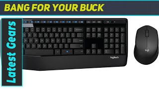 Logitech MK345 The Best Wireless Keyboard and Mouse Combo for Comfort and Convenience [upl. by Leahcimnaj]