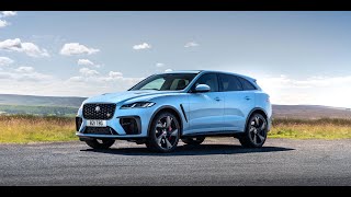 Jaguar FPACE SVR  Chalk Blue [upl. by Goebel36]