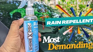 ShineXPro Rain Repellent For Car Windshield  Clear Visibility in Rain [upl. by Hernando]