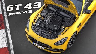 2025 Mercedes AMG GT43 Revealed With Four Cylinder Engine [upl. by Goodard]