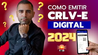 COMO EMITIR O LICENCIAMENTO DIGITAL 2024 [upl. by Elleinnad]