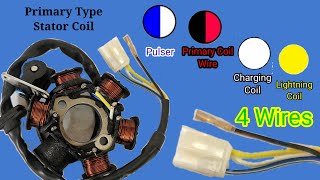 STATOR COIL Wiring Diagram [upl. by Evania763]