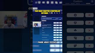Faze Sways NEWEST Controller Settings 😳 [upl. by Inkster79]