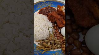 Exploring the flavors of Brickfields Nasi Lemak anyone 🍚 Malaysia food foodie malaysianfood [upl. by Cadman607]