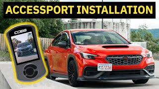 How To Install A Cobb Accessport On A 2022 Subaru WRX [upl. by Norbel]